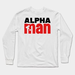 ALPHA MAN Long Sleeve T-Shirt